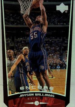 1998-99 Upper Deck Encore #54 Jayson Williams Front