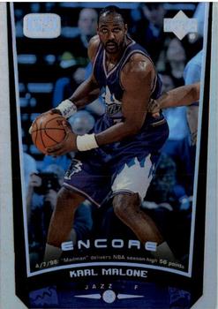 1998-99 Upper Deck Encore #82 Karl Malone Front