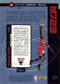 1998-99 Upper Deck - MJ23 #M8 Michael Jordan Back