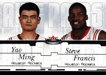 2003-04 Fleer Mystique - Awe Pairs #13 AP Yao Ming / Steve Francis Front