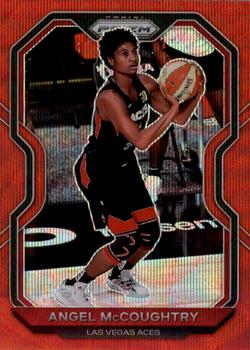 2021 Panini Prizm WNBA - Prizms Ruby Wave #44 Angel McCoughtry Front