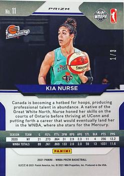 2021 Panini Prizm WNBA - Prizms Mosaic #11 Kia Nurse Back