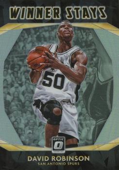 2020-21 Donruss Optic - Winner Stays Holo #10 David Robinson Front