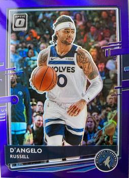 2020-21 Donruss Optic - Purple #57 D'Angelo Russell Front