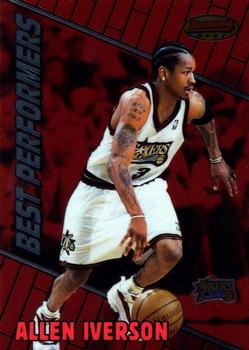 1999-00 Bowman's Best #91 Allen Iverson Front