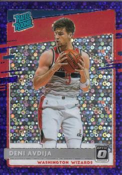 2020-21 Donruss Optic - Fast Break Purple #159 Deni Avdija Front