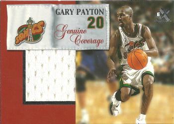 1999-00 E-X - Genuine Coverage #NNO Gary Payton Front