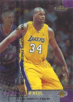 1999-00 Finest #186 Shaquille O'Neal Front