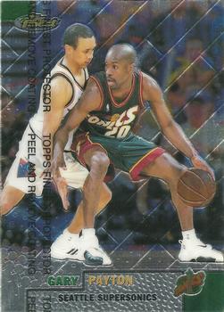 1999-00 Finest #84 Gary Payton Front