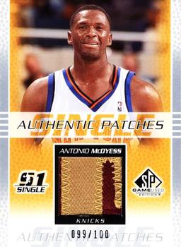 2003-04 SP Game Used - Authentic Patches #MC-P Antonio McDyess Front