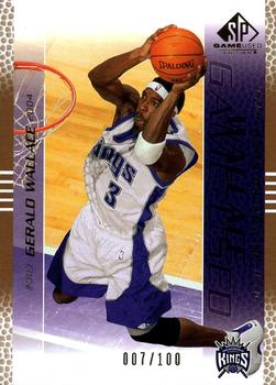 2003-04 SP Game Used - Gold #78 Gerald Wallace Front