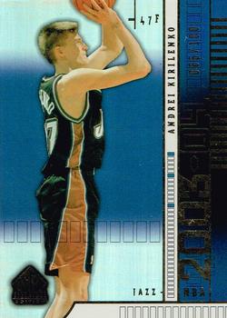 2003-04 SP Signature Edition - Gold #95 Andrei Kirilenko Front