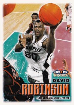 1999-00 Hoops #111 David Robinson Front