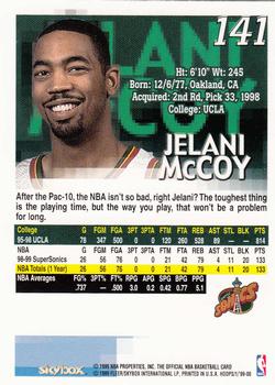 1999-00 Hoops #141 Jelani McCoy Back