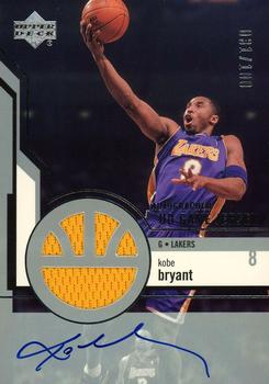 2003-04 Upper Deck - UD Game Jerseys Autographed #AGJ1 Kobe Bryant Front