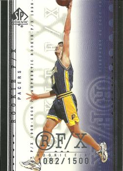 1999-00 SP Authentic #126 Jeff Foster Front