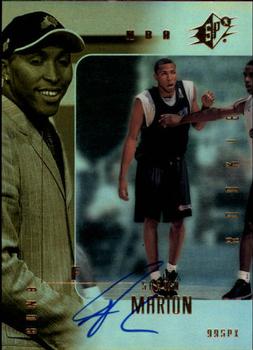 1999-00 SPx #99 Shawn Marion Front