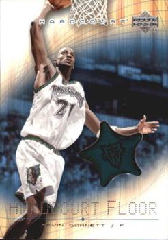 2003-04 Upper Deck Hardcourt - Hardcourt Floor #KG-F Kevin Garnett Front