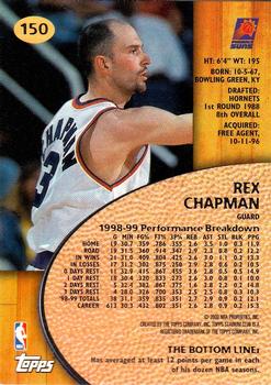 1999-00 Stadium Club #150 Rex Chapman Back