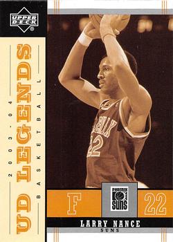 2003-04 Upper Deck Legends - Throwback #70 Larry Nance Front