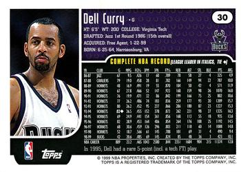 1999-00 Metal #129 Dell Curry