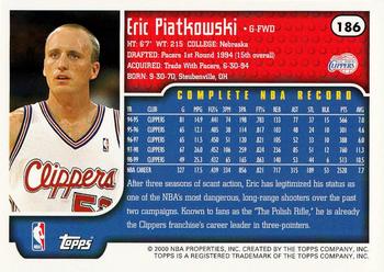 1999-00 Topps #186 Eric Piatkowski Back