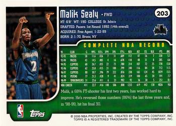 Malik Sealy Gallery  Trading Card Database