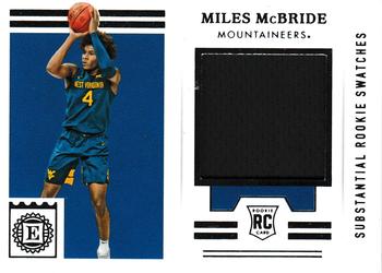 2021 Panini Chronicles Draft Picks - Encased Substantial Rookie Swatches #ESS-MM Miles McBride Front