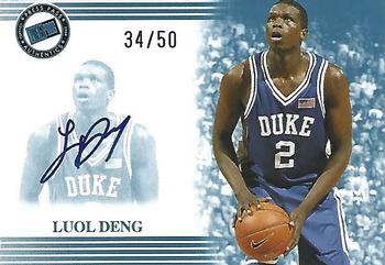 2004 Press Pass - Autographs Blue #9 Luol Deng Front