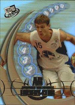 2004 Press Pass - Lottery Club #LC7 Andris Biedrins Front