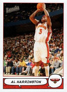 2004-05 Bazooka - Mini #17 Al Harrington Front