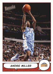 2004-05 Bazooka - Mini #23 Andre Miller Front