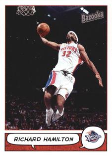 2004-05 Bazooka - Mini #40 Richard Hamilton Front