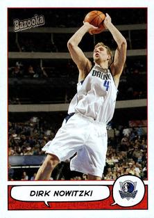 2004-05 Bazooka - Mini #41 Dirk Nowitzki Front