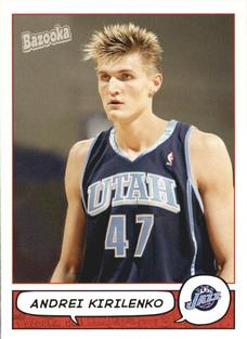 2004-05 Bazooka - Mini #47 Andrei Kirilenko Front