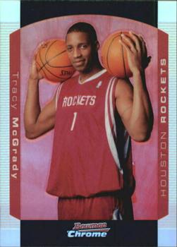 2004-05 Bowman - Chrome Refractors #50 Tracy McGrady Front