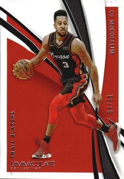 2020-21 Panini Immaculate Collection #54 CJ McCollum Front