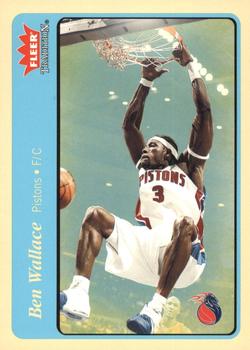2004-05 Fleer Tradition - Blue #53 Ben Wallace Front