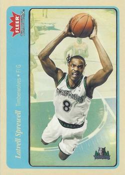 2004-05 Fleer Tradition - Blue #81 Latrell Sprewell Front