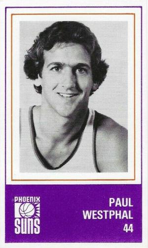 1977-78 Phoenix Suns Team Issue Postcards #NNO Paul Westphal Front