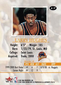 2000-01 Fleer Authority #17 Larry Hughes Back
