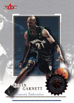 2000-01 Fleer Authority #43 Kevin Garnett Front