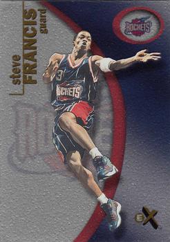 2000-01 E-X #28 Steve Francis Front