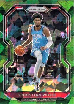 2020-21 Panini Chronicles - Green Ice #501 Christian Wood Front