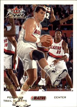 2000-01 Fleer Focus #81 Arvydas Sabonis Front