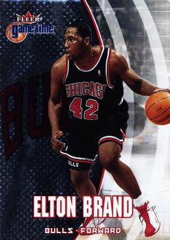 2000-01 Fleer Game Time #53 Elton Brand Front