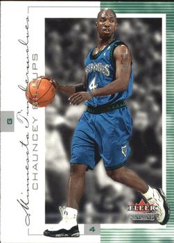 2000-01 Fleer Genuine #10 Chauncey Billups Front