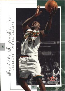 2000-01 Fleer Genuine #20 Ruben Patterson Front