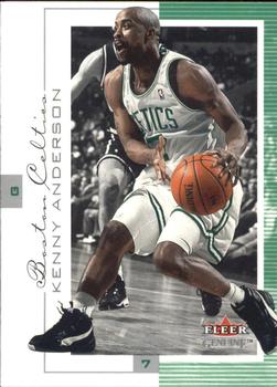 2000-01 Fleer Genuine #21 Kenny Anderson Front