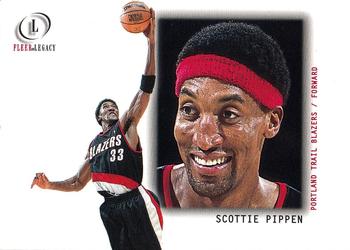 2000-01 Fleer Legacy #19 Scottie Pippen Front